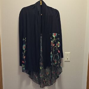 Kim & Cami Elegant Black Cardigan